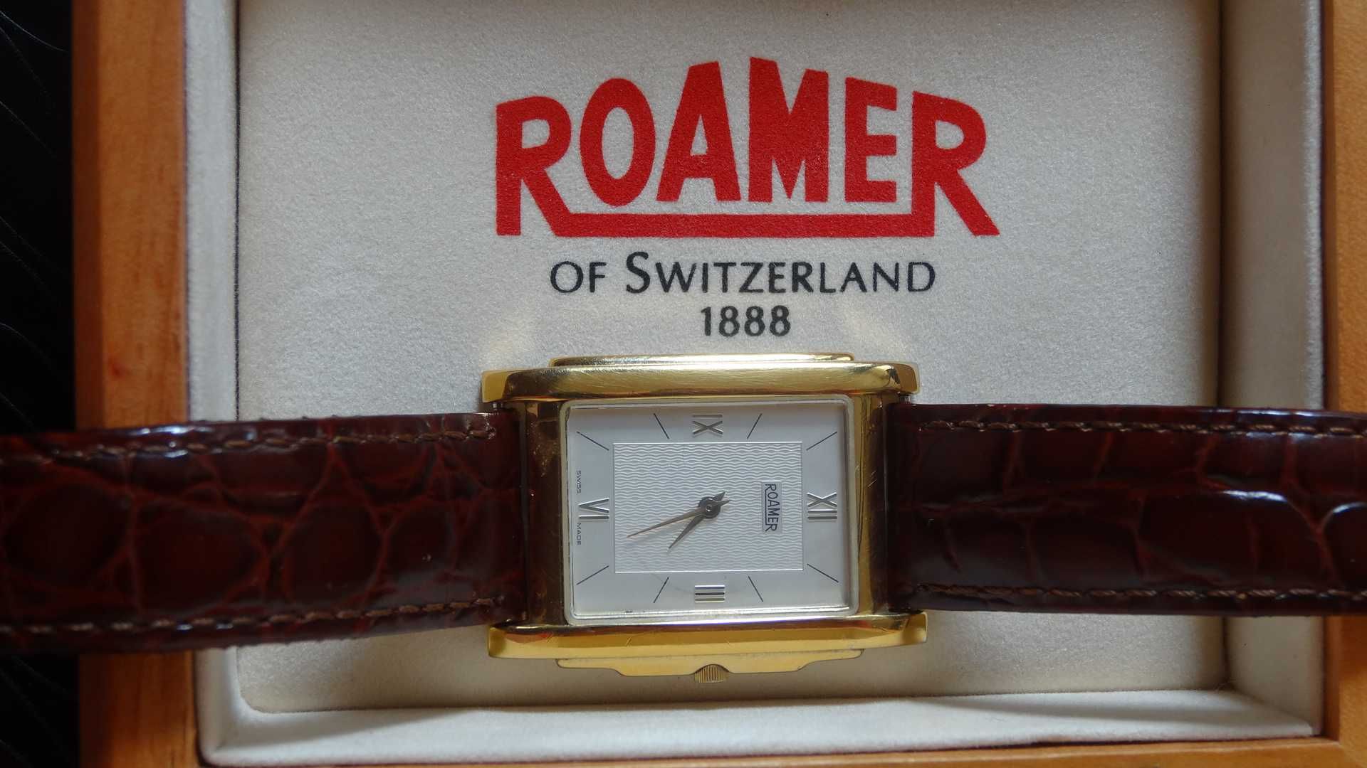 ultracienki zegarek  ROAMER,  kolekcja, bateria