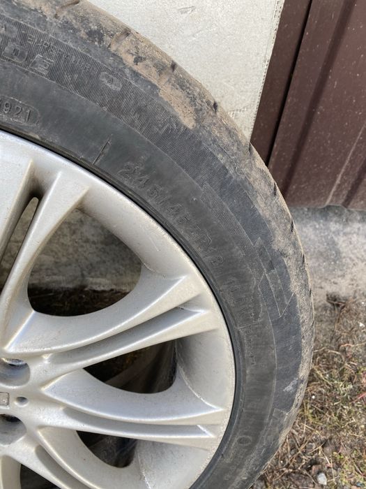 Диски р18 разношироки бмв