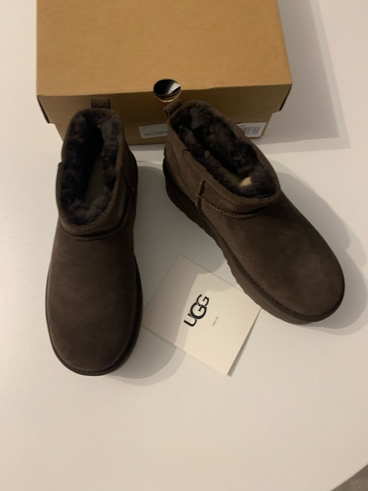 UGG Classic Mini Platform уггі угг шоколадні