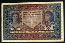 5000 Marek Polskich 1920  -  II Serja K  -