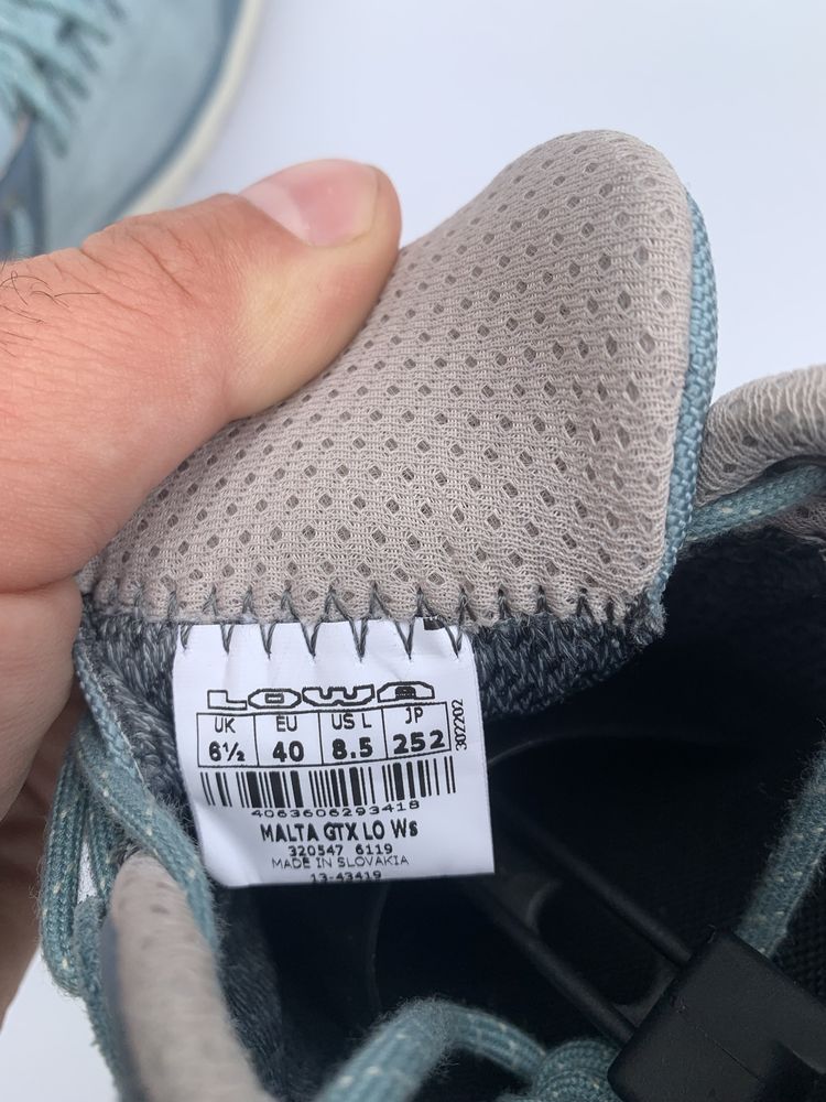 Кросівки lowa gore-tex 40 розмір 25,2 см