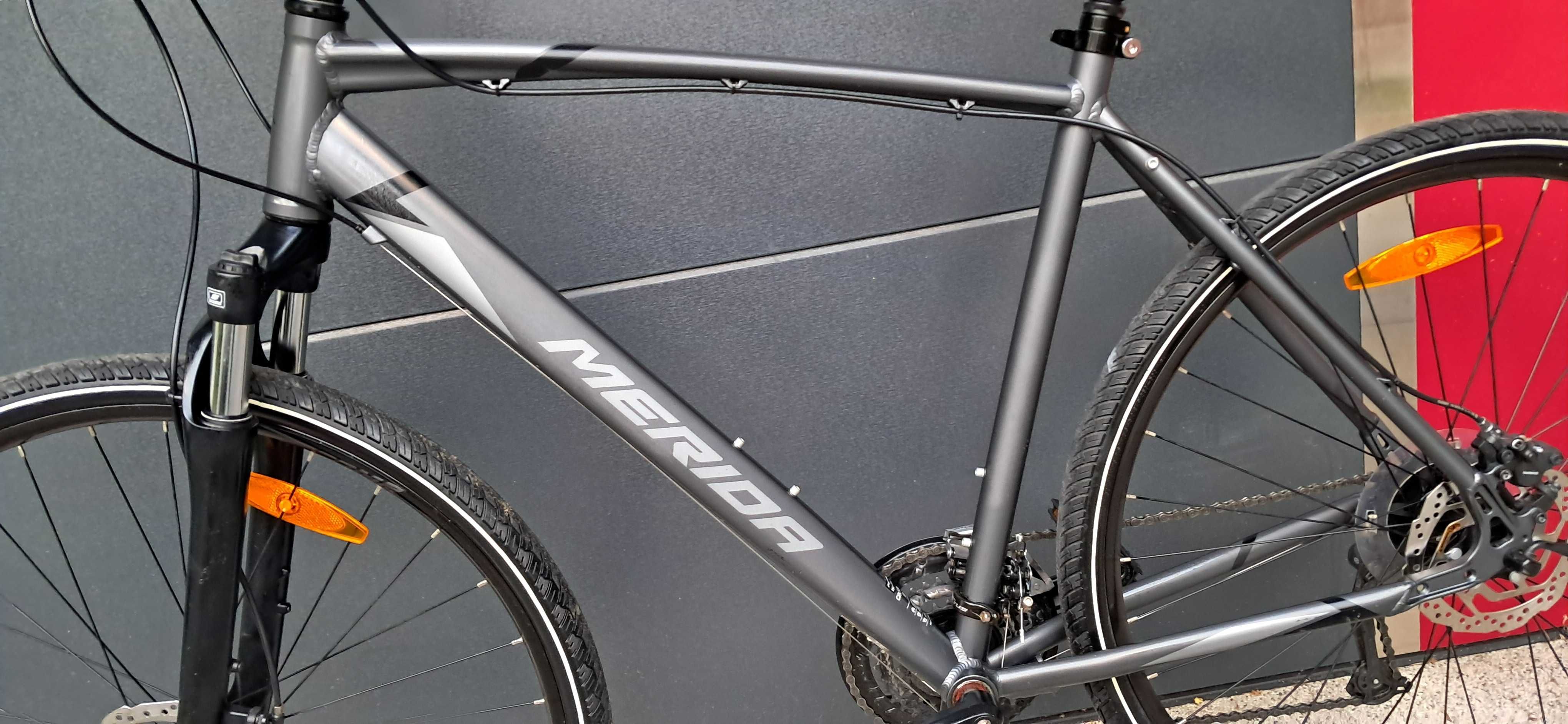 Fajny rower krossowy Merida Crossway Shimano hydraulkia 55 cm