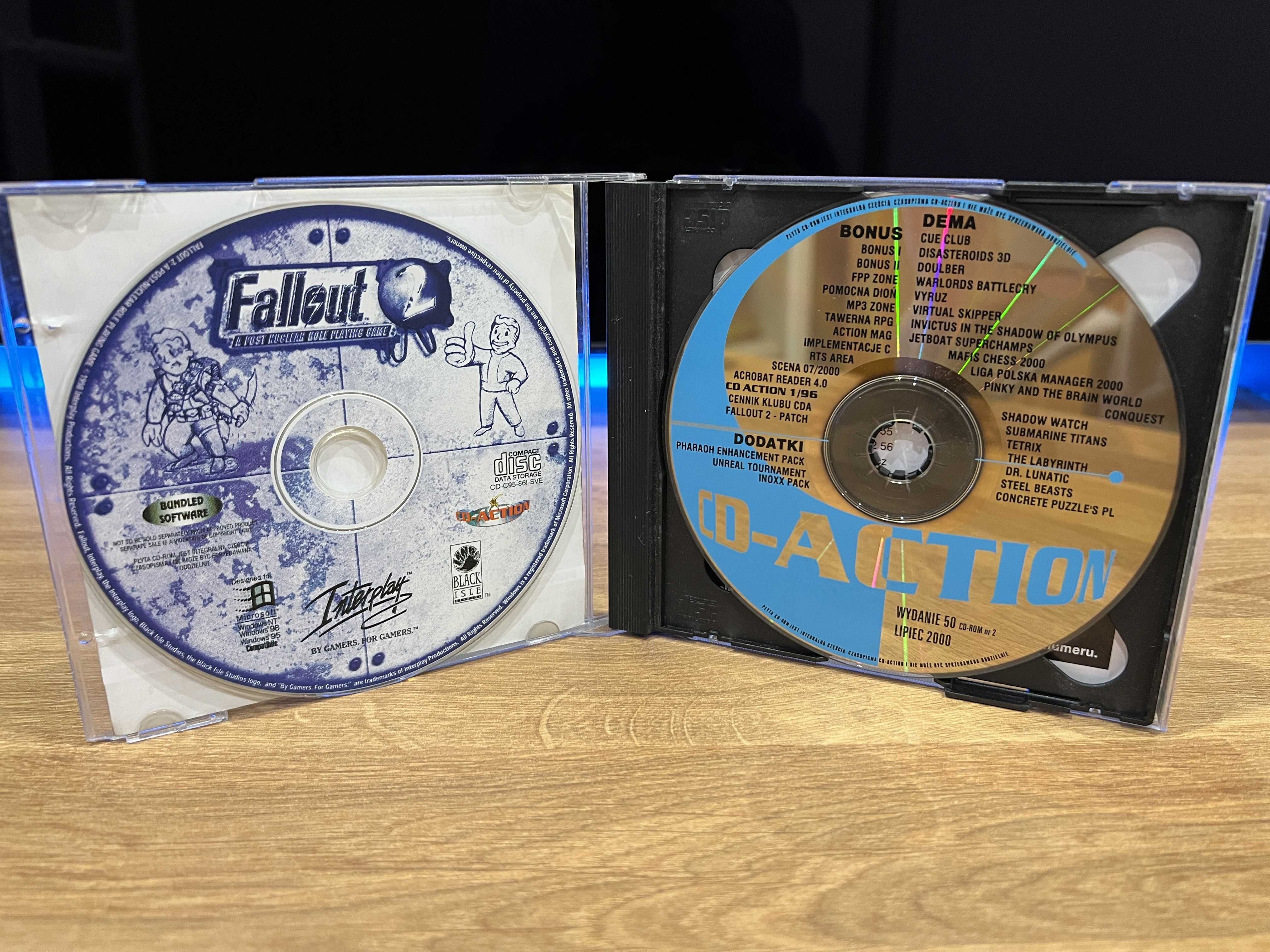CD-Action wydanie nr 50 Lipiec 7/2000 Jewel Case Fallout 2