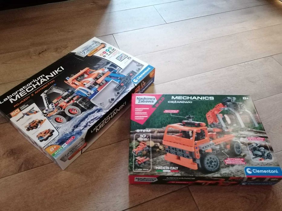 Klocki konstrukcyjne Clementoni Laboratorium Mechanics