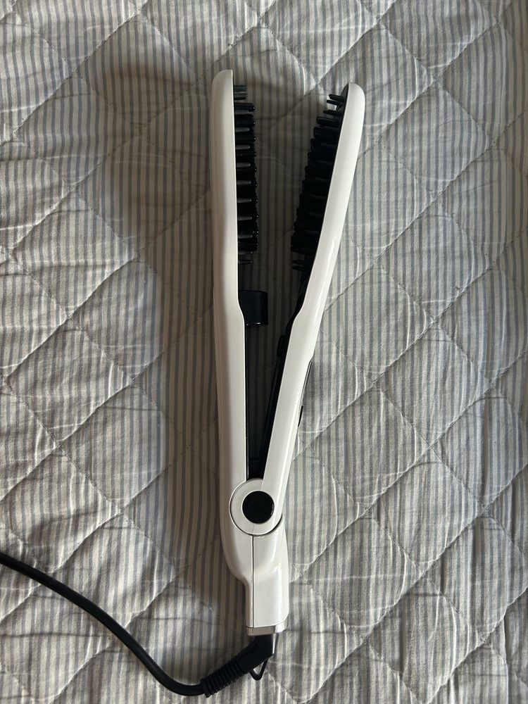 prancha de cabelo a vapor
