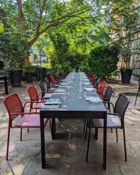 Krzesła ogrodowe komplet 4 - "Nasz Chair" Studio Rygalik - KLASA!