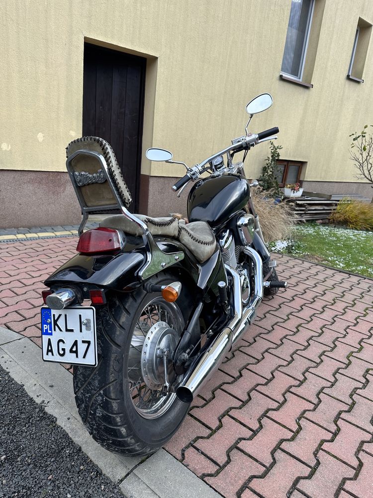 Piękna Honda Shadow Steed 400 A2 VT Vlx Steed chromowana 600