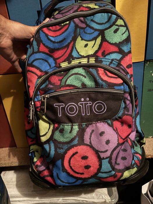 Mochila TOTTO, trolley super resistente, ideal para escola
