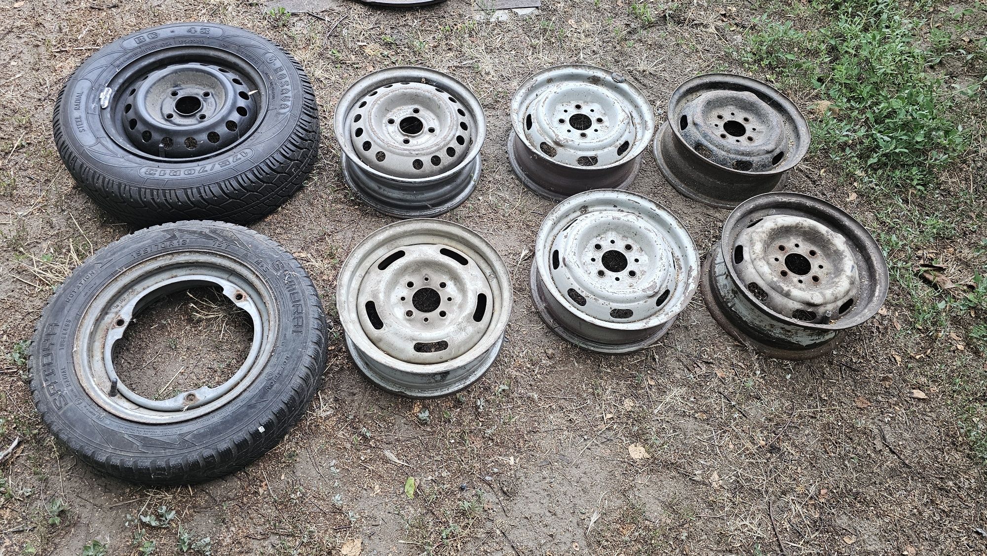 Диски ВАЗ 13 4×98, Опель 14 4×100, резина лето 185/65/14