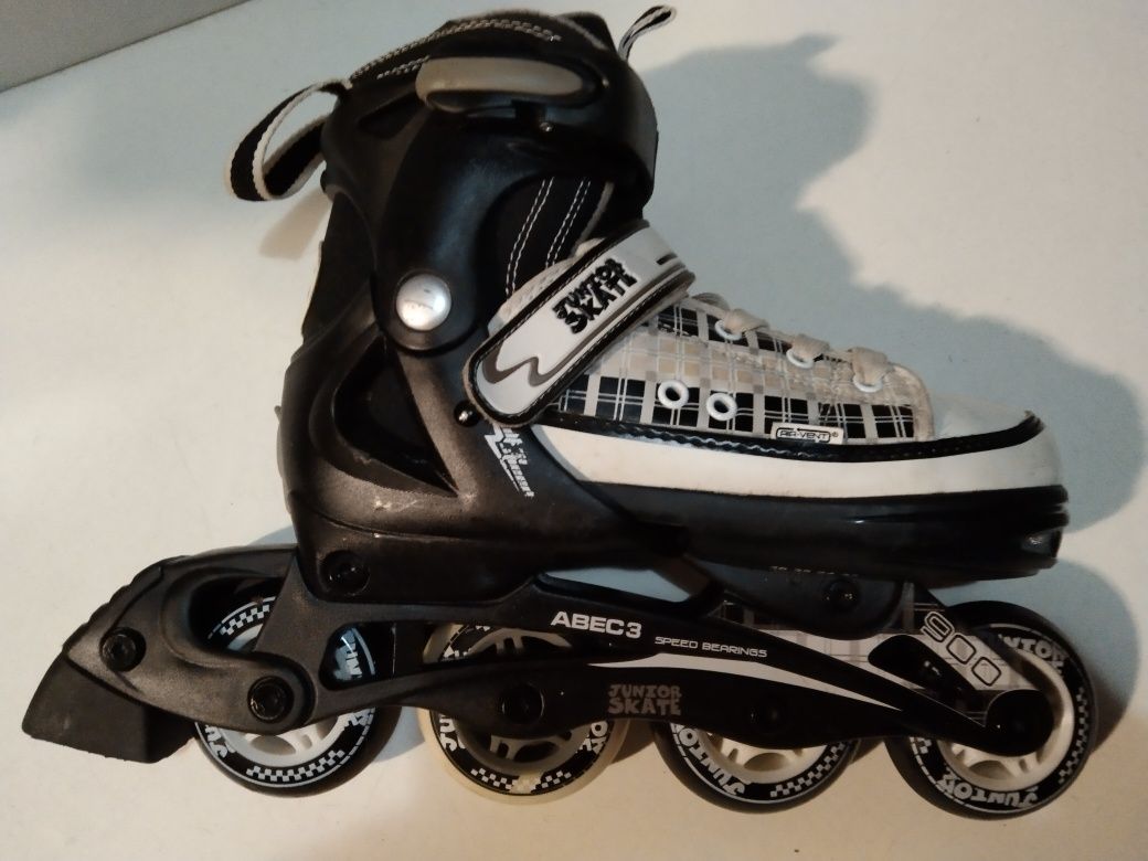 Rolki SKATE Junior rozmiar 33-36 SUPER stan
