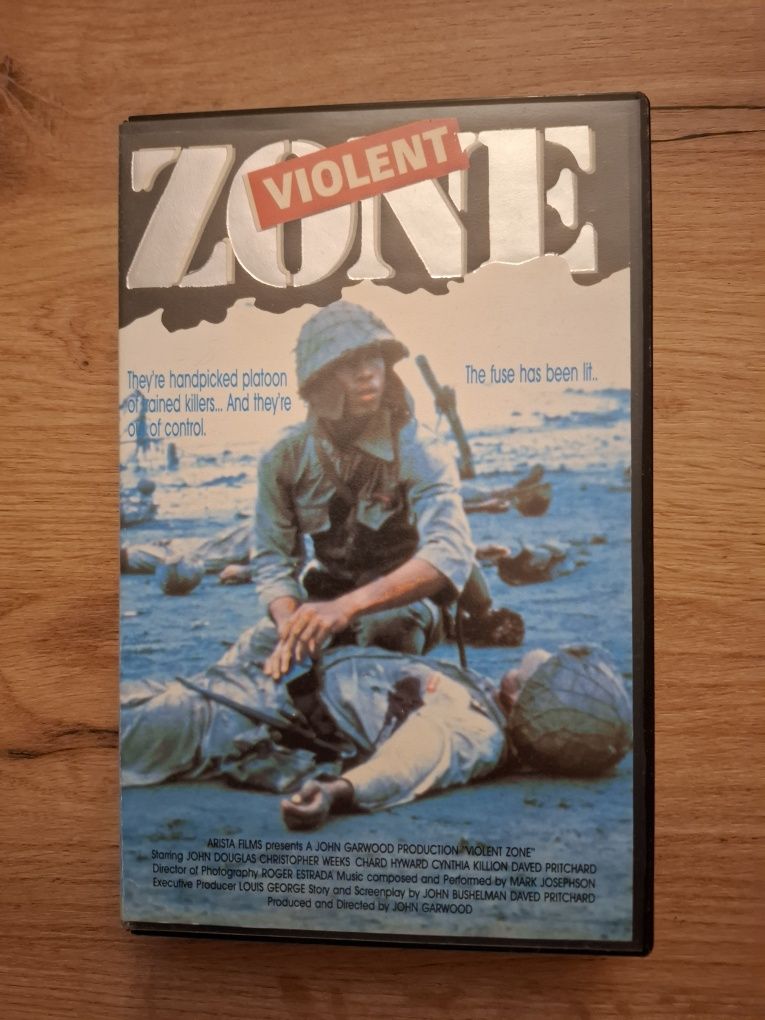 Strefa Przemocy(Violent Zone)- John Douglas- Vhs Polski Lektor Unikat