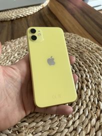 iPhone 11 128gb Yellow Jak Nowy Bateria 100%