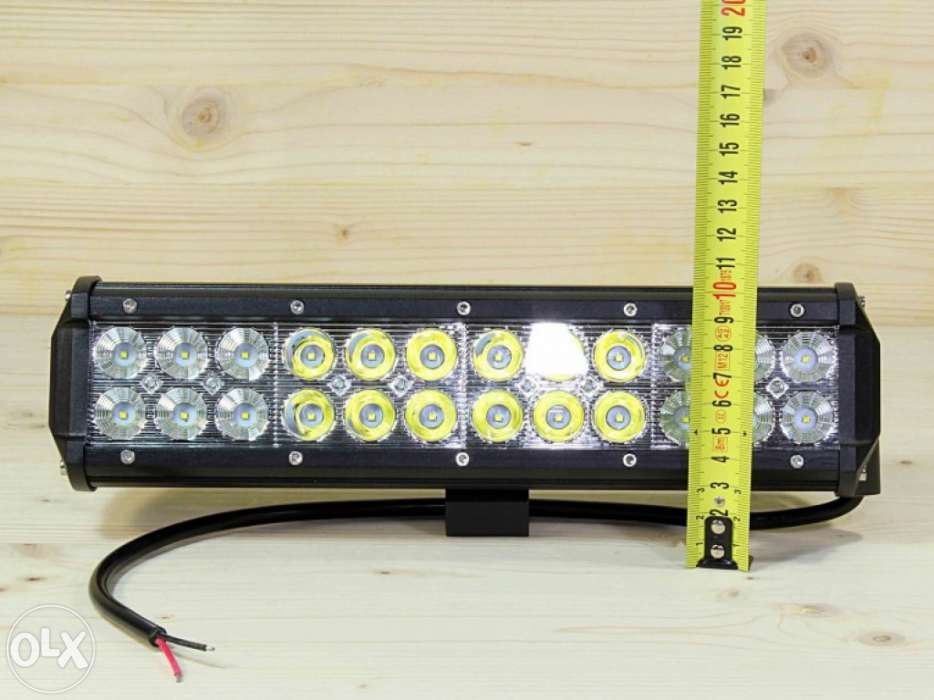 Barra projector led 72 watt nsl-7224f-72w com 6200 lumens