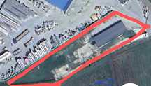 Do wynajęcia plac 2500m2 z magazynem 260m2