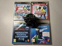 Zestaw 4 gry + kamerka PS Move PS Eye PS3 Sport Champions