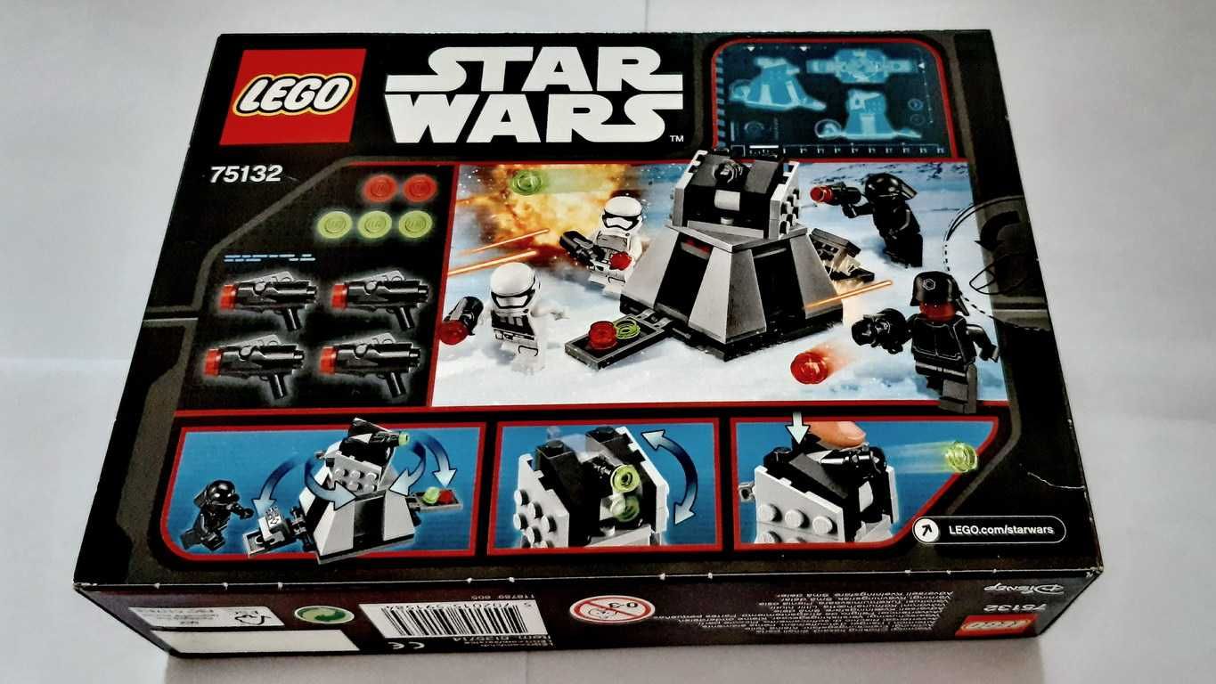 Lego Star Wars The Force Awakens 75132 First Order Battle Pack selado