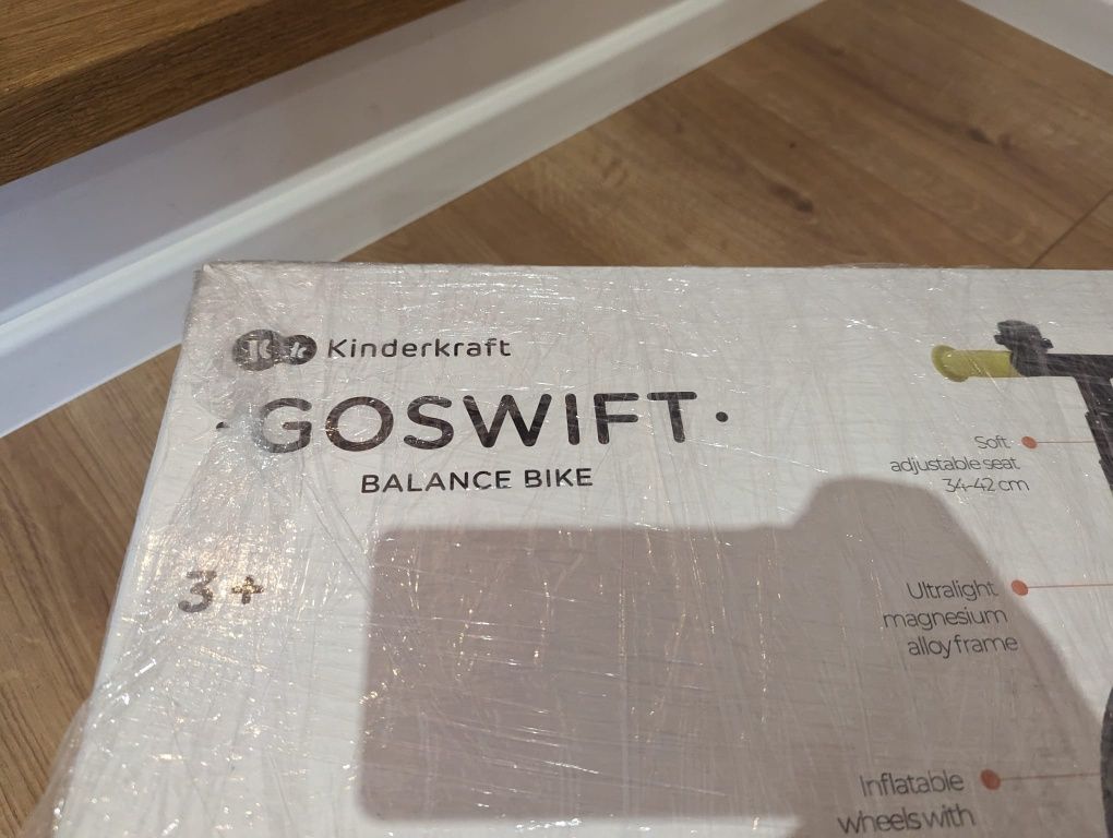 NOWYrowerek biegowy kinderkraft go swift