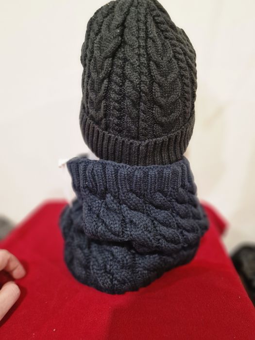 Tommy Hilfiger Equestrian czapka + Komin jeździecki do jazdy konnej