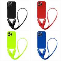 Strap Silicone Case 2 wszystkie Iphone 11 / 12 / 13 / 14 / 15