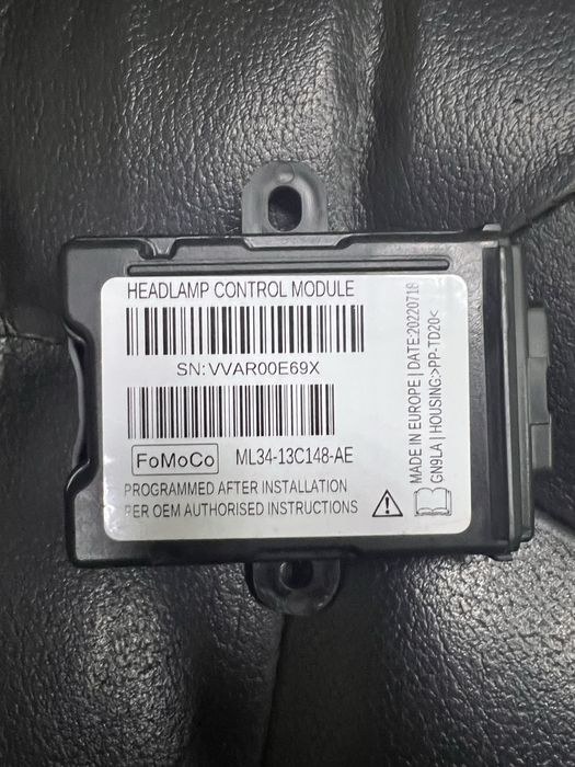 Блок управления фар Европа HCM ML34-13C148