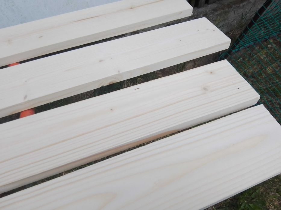 Deska tarasowa, heblowana, świerk