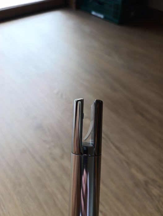 SanSwiss Wspornik pionowy do sufitu dla ścianki prysznicowej