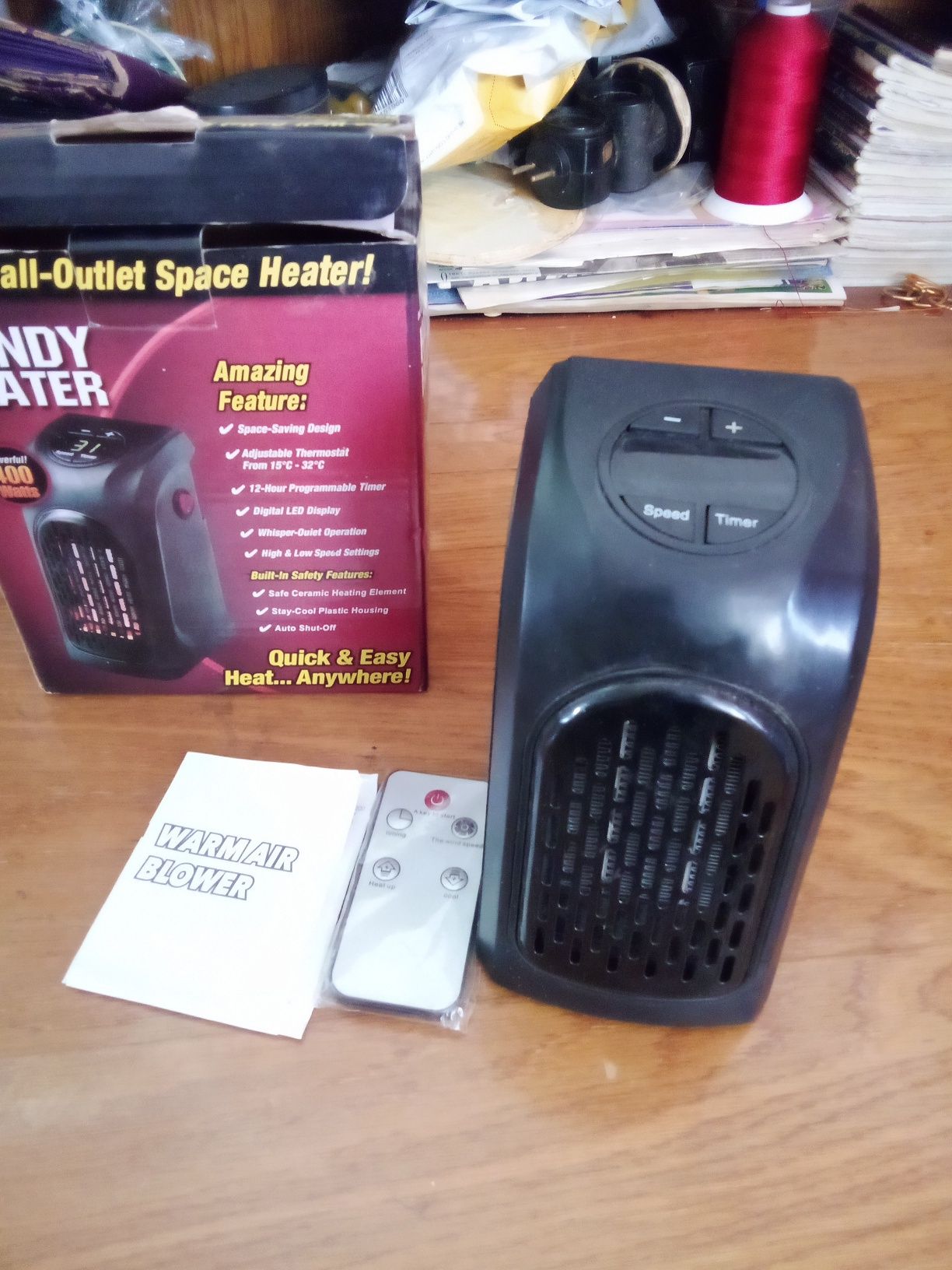 Портативний тепловентилятор Handy Heater