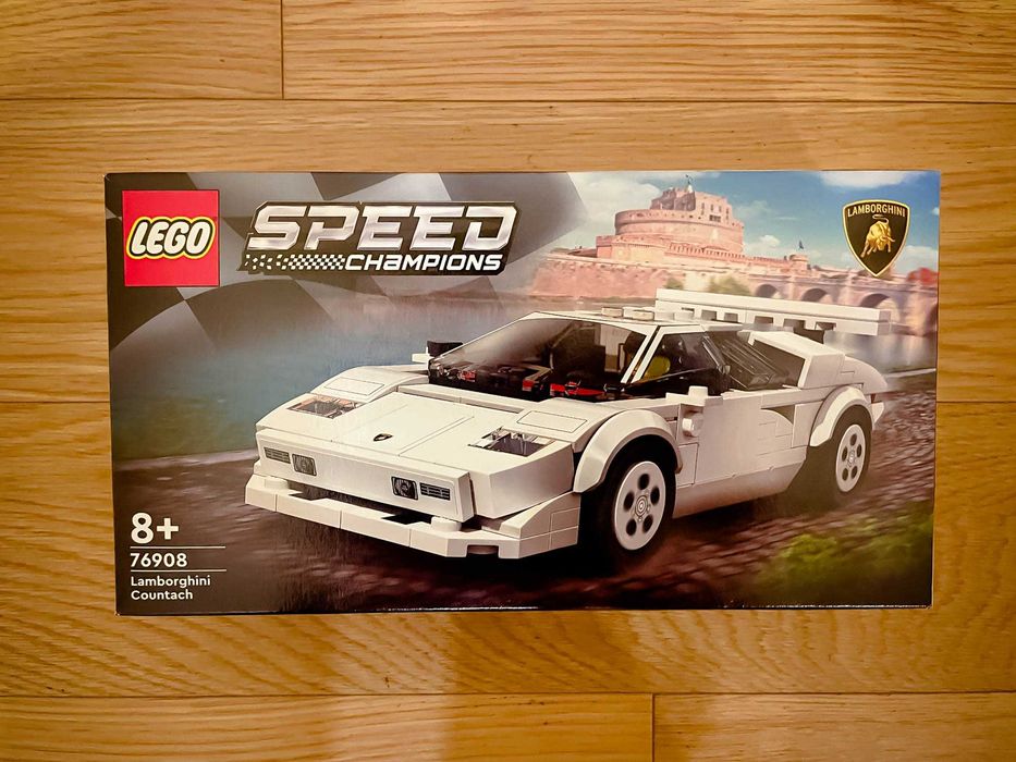 LEGO 76908 Speed Champions Lamborghini Countach (novo e selado)