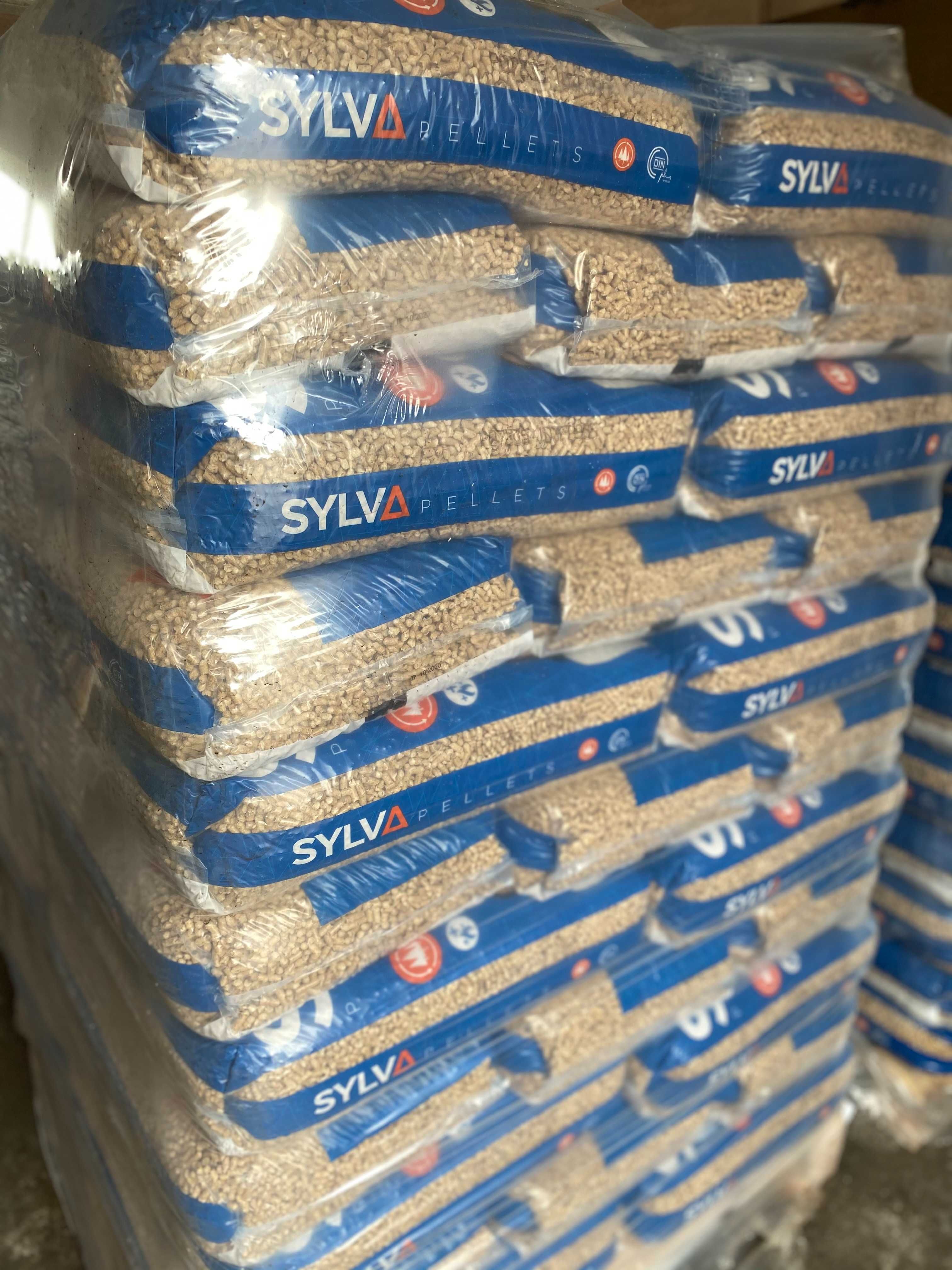 Pellet drzewny Sylva klasa A1 DinPlus DOSTĘPNY