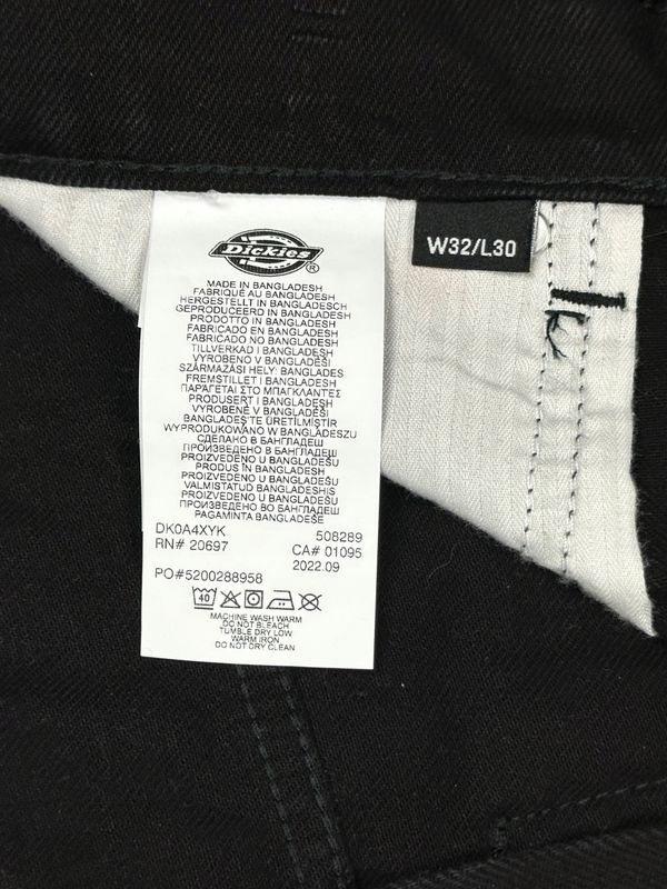 Dickies Thomasville Jeansy Straight Fit Męskie Spodnie Logo r. W32 L30