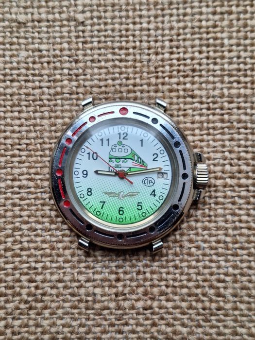 Часы Восток Командирские Железная Дорога