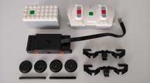 Lego Powered Up, elektronika, pociąg, Train, mix