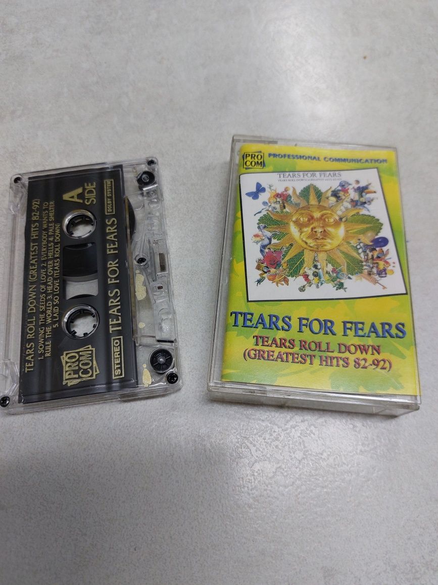 Tears For Fears. Tears roll down. Greatest Hits 82-92. Kaseta magnetof