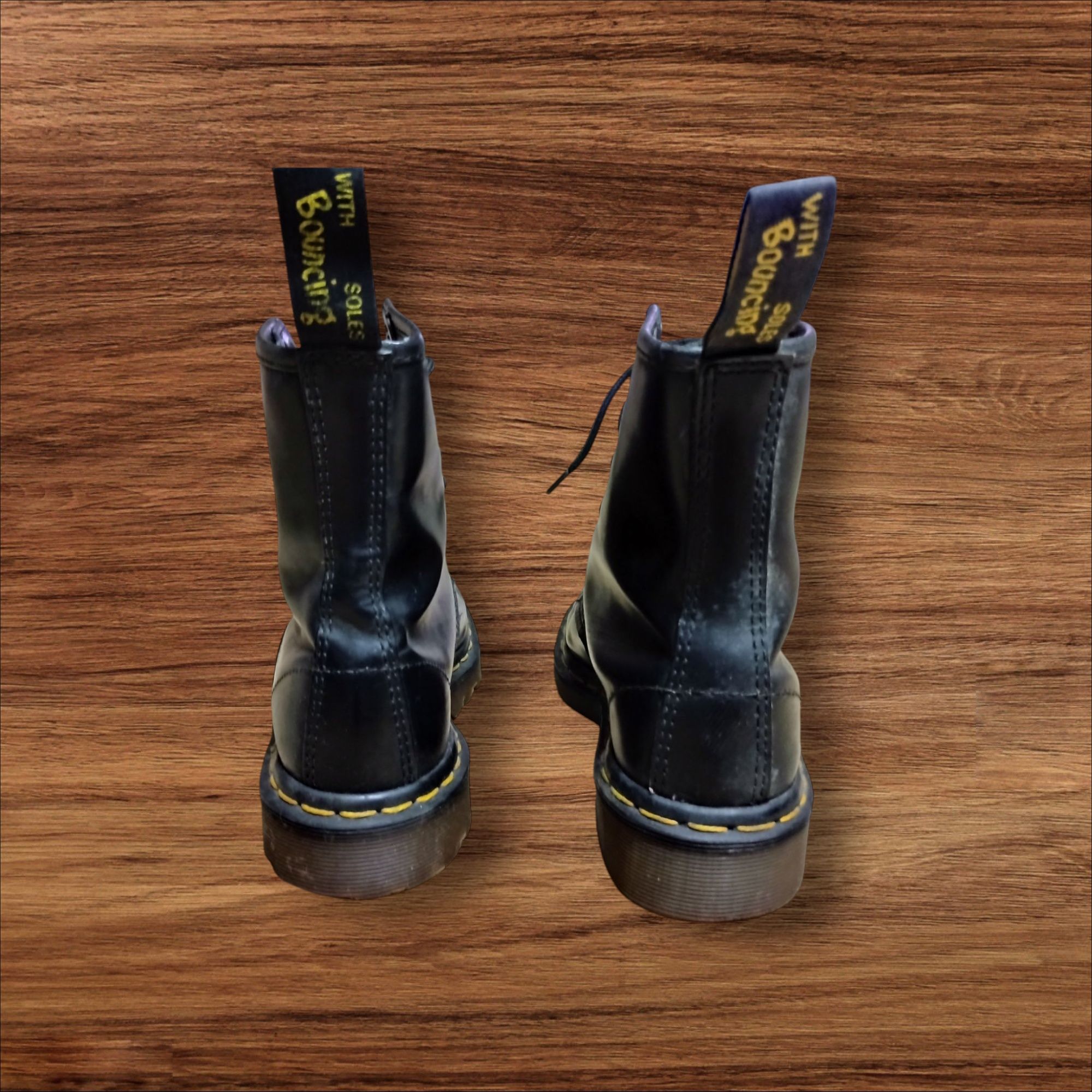 Botas pretas Dr Martens