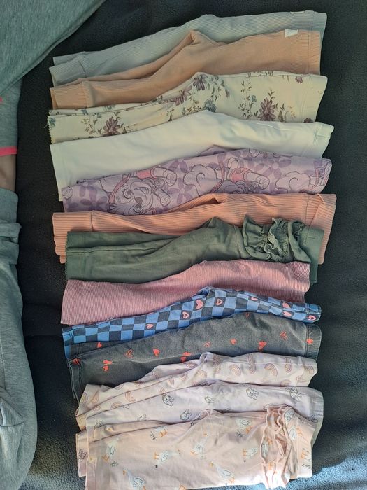 Paka leginsów rozmiar 80