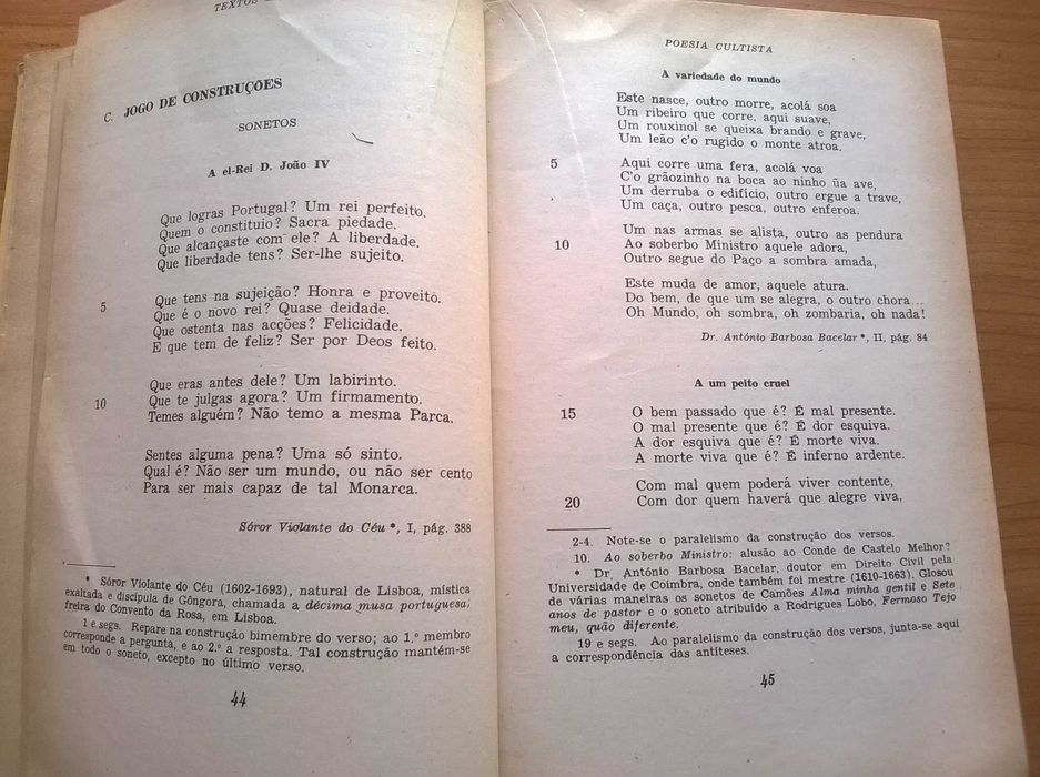 Textos Literários Séculos XVII e XVIII - M. Ema Tarracha Ferreira
