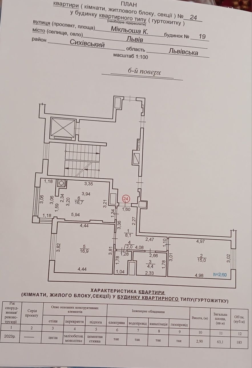 Продаж 2 кім. квартири ЖК "Новий" вул. Мікльоша 19