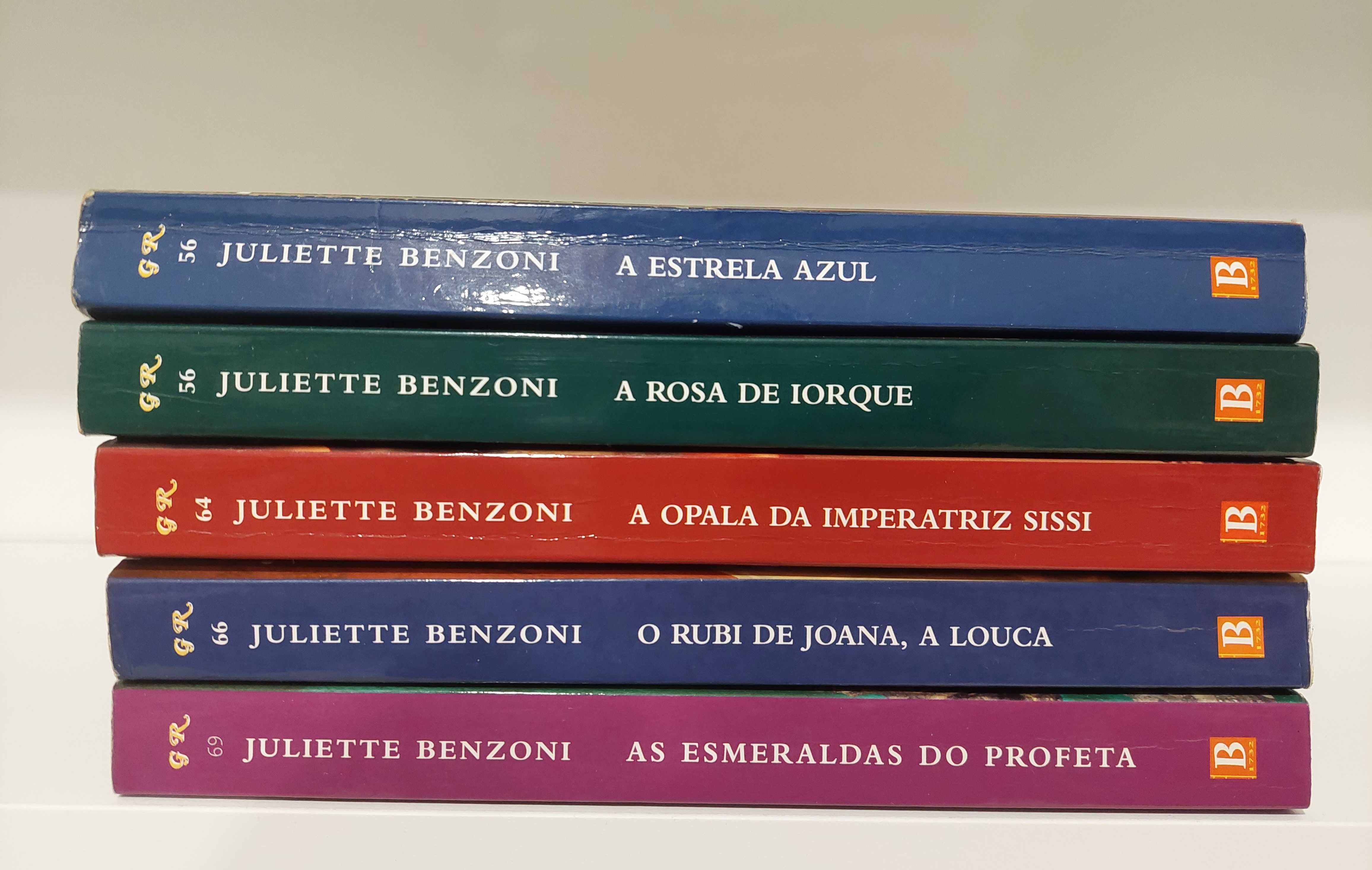 Juliette Benzoni - O Judeu de Varsóvia, 5 volumes