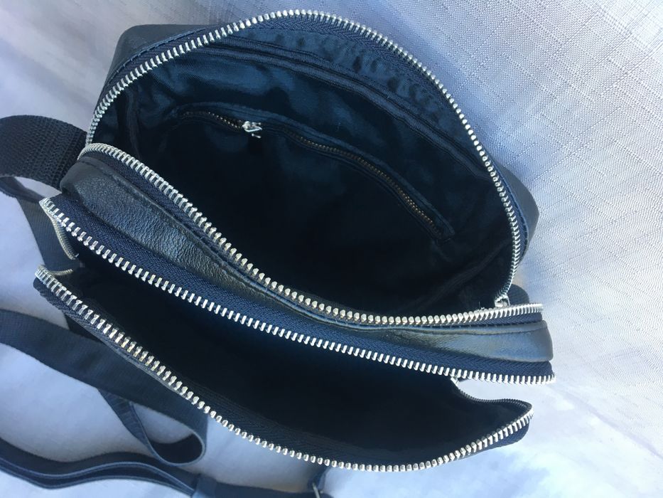 Сумка чоловіча, натуральна шкіра.