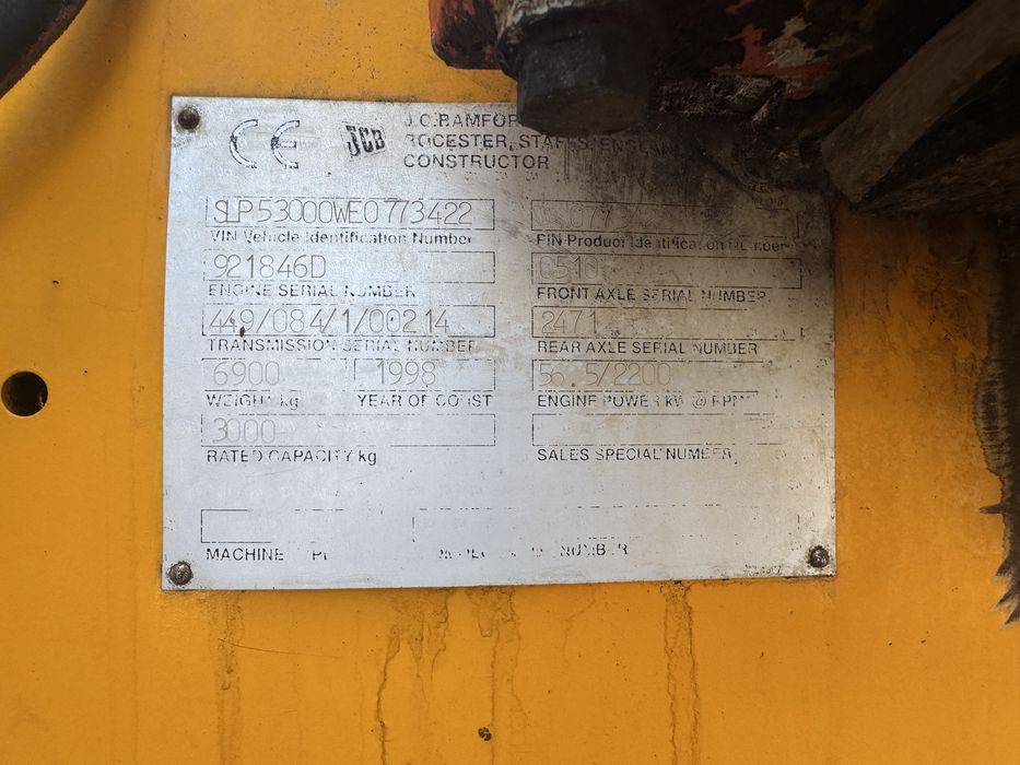 Ładowarka Teleskopowa JCB 530-70 4x4 AWD