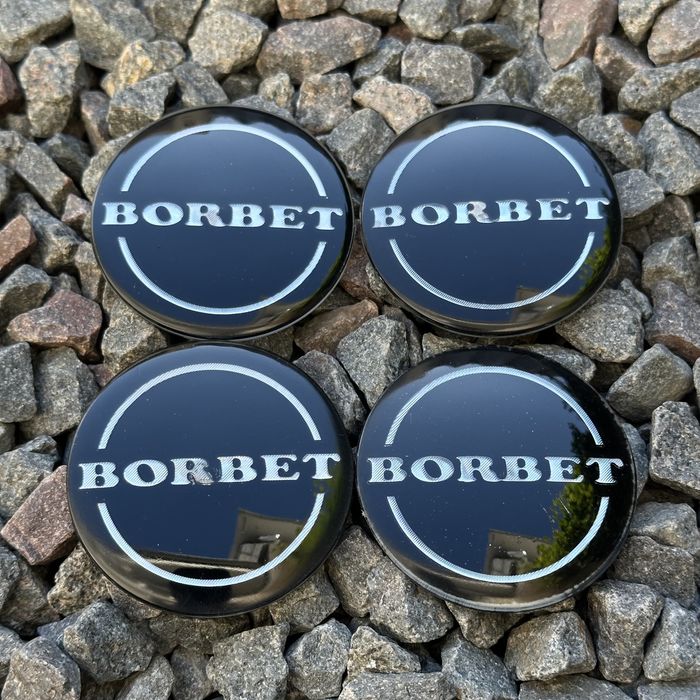 BORBET лого 60мм на кришечки від R14 до R18 80-х 90-х років оригінал.