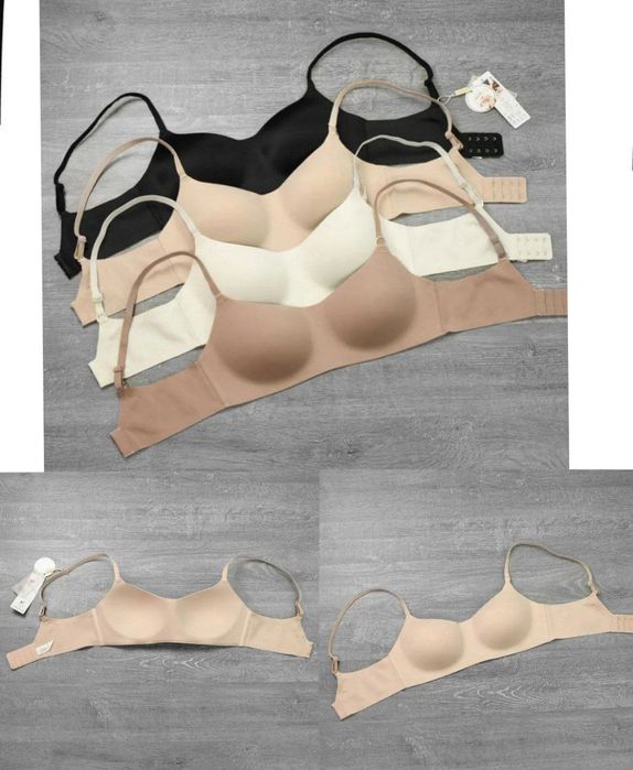 Безшовний бюстгальтер чашка А/В push up пуш ап різні моделі