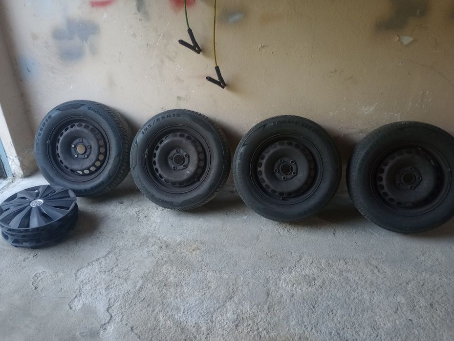 Koła 15 cali 5x112 z oponami zimowymi