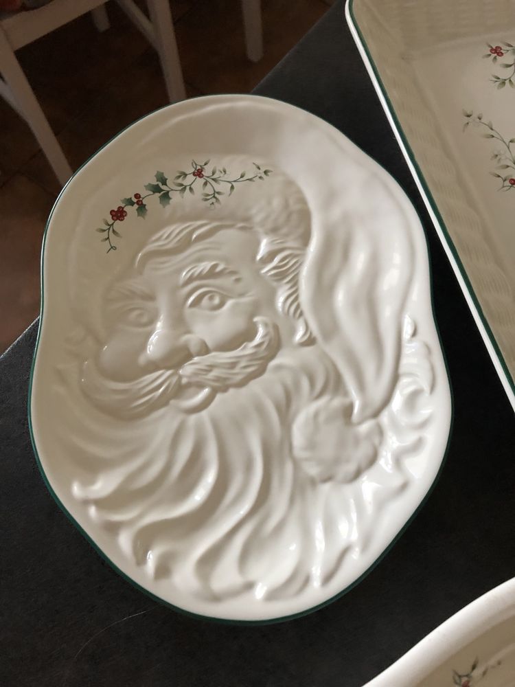 Porcelana swiateczna 2 szt Pgaltzgraff Copyright USA