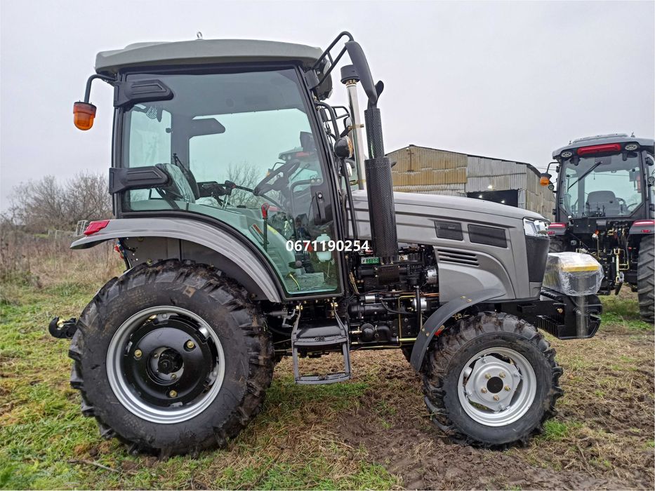 Мінітрактор Скаут 404 C компресор реверс примусова на широких колесах