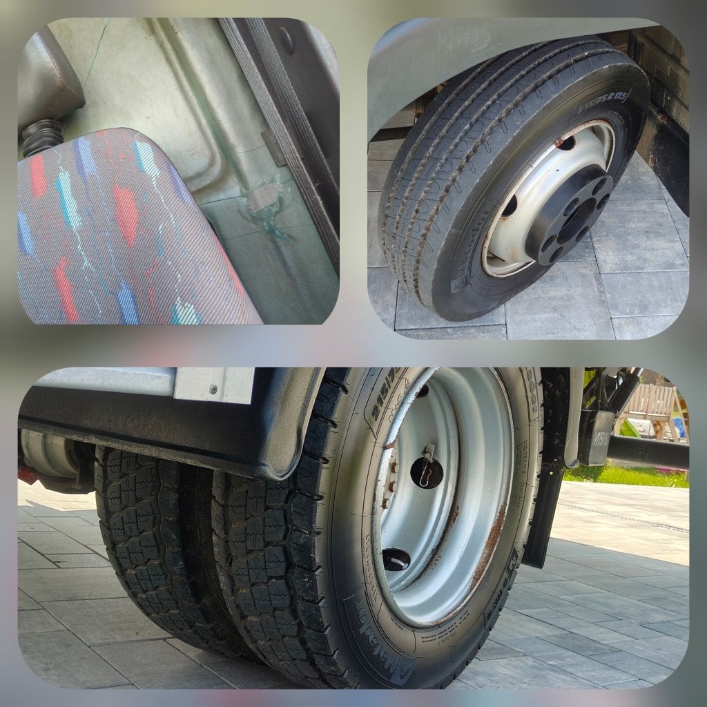 Iveco EuroCargo  Tector 75E15 / 290 tys!  / kontener  / winda/