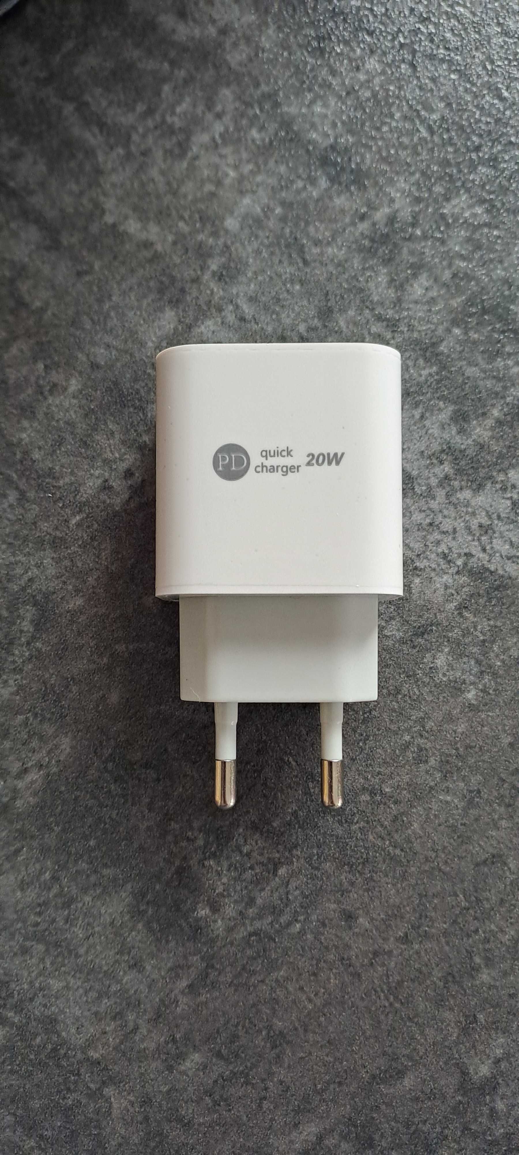 Ładowarka sieciowa do Iphone moc 20W + kabel 1m