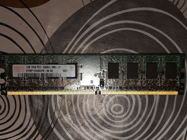 Karta pamięci 1GB 1Rx8 PC2 6400U 666
