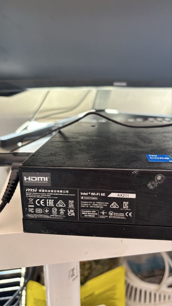 Mini komputer MSI PRO DP20Z 5M