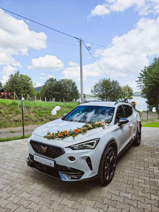 Białe auto do ślubu CUPRA FORMENTOR
